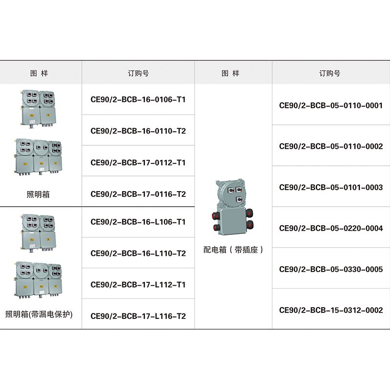 CE90-2防爆配电箱