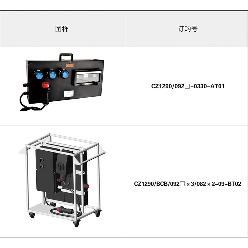 CZ1290-BCB-092 防爆配电箱（移动式）